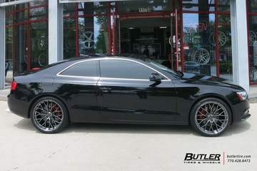 Audi A5 with 20in Savini SV-F2 Wheels