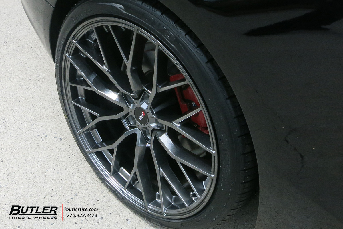 Audi A5 with 20in Savini SV-F2 Wheels