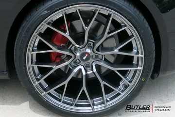 Audi A5 with 20in Savini SV-F2 Wheels