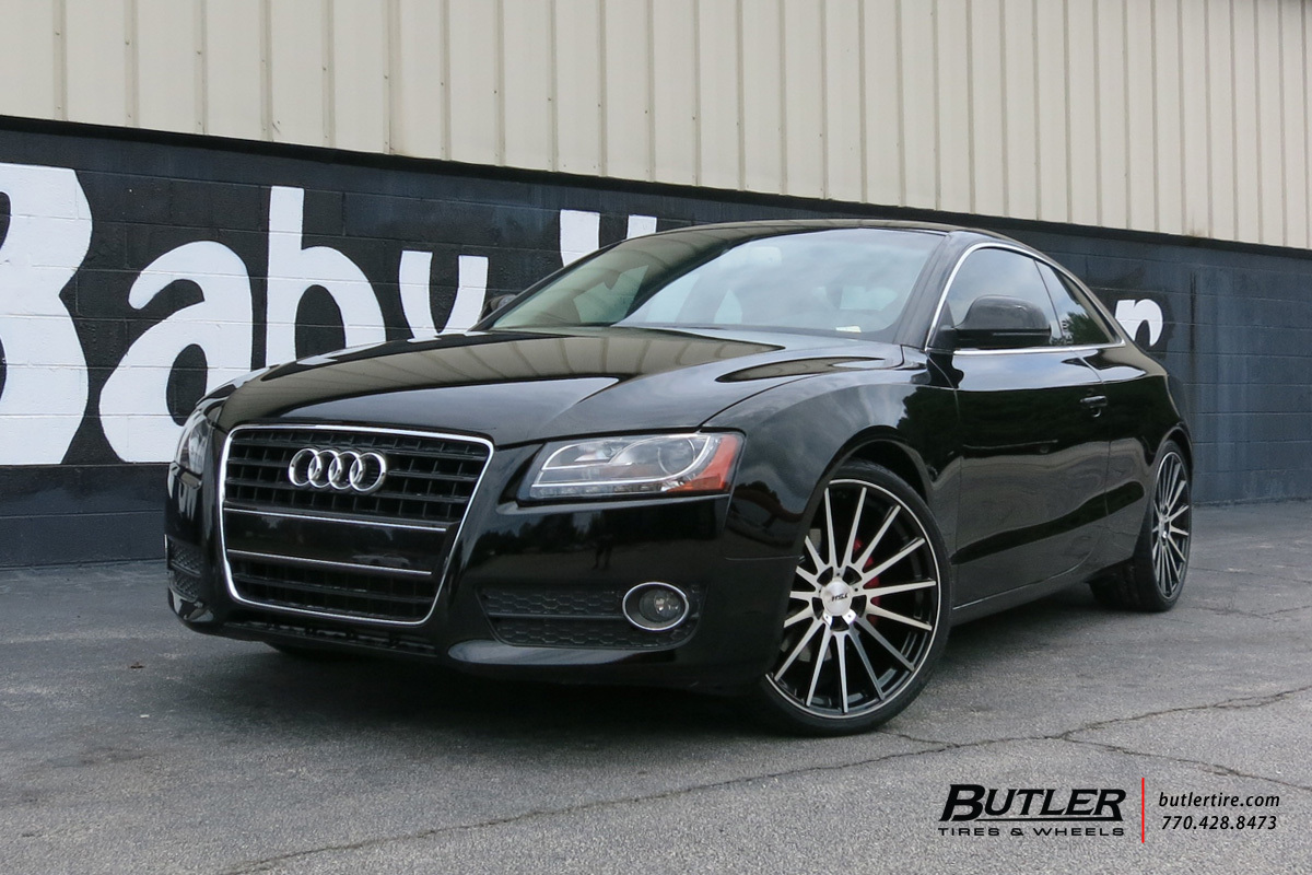 Audi A5 with 20in TSW Chicane Wheels