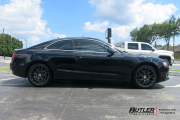 Audi A5 with 20in TSW Nurburgring Wheels