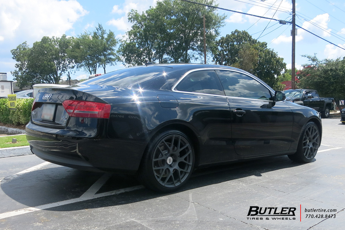 Audi A5 with 20in TSW Nurburgring Wheels