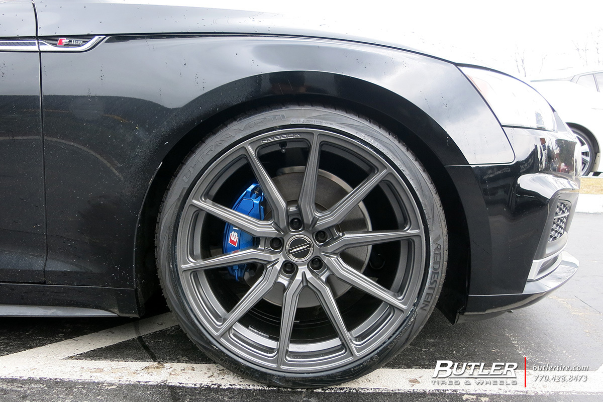 Audi A5 with 20in Vossen HF-3 Wheels