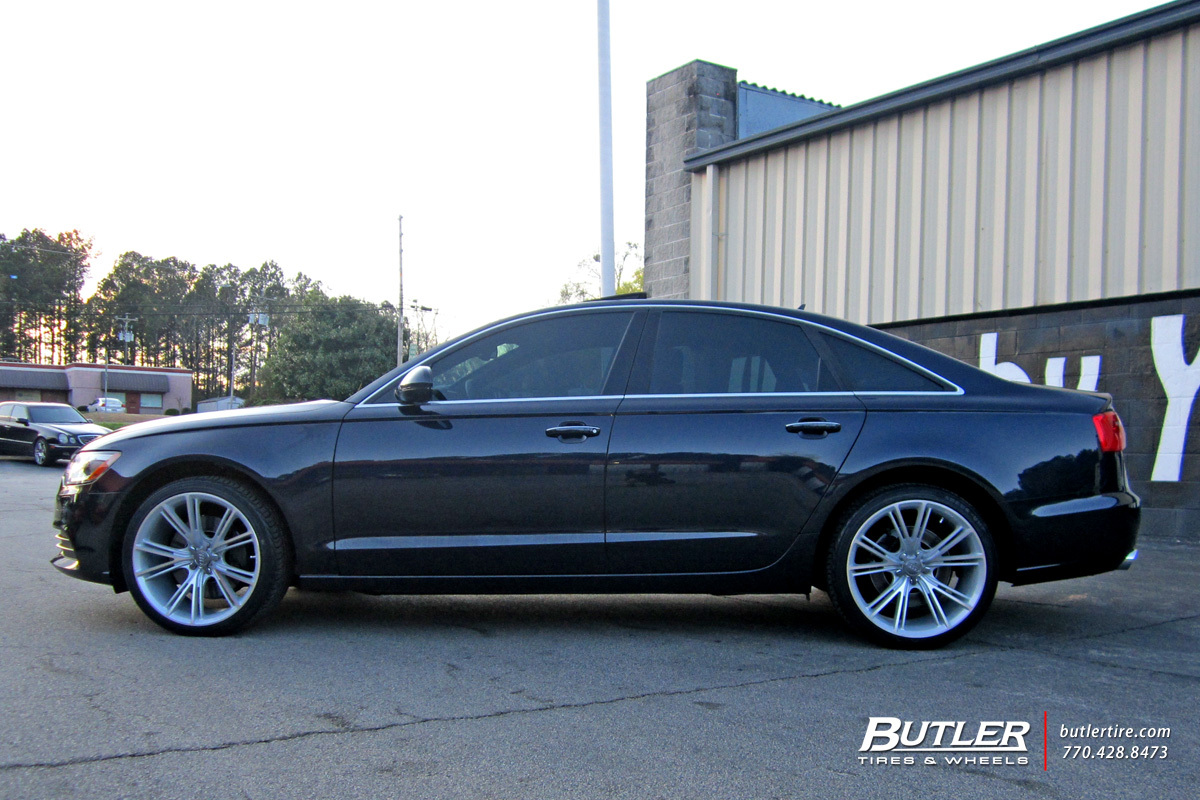 Audi A6 with 20in Niche Ritz Wheels