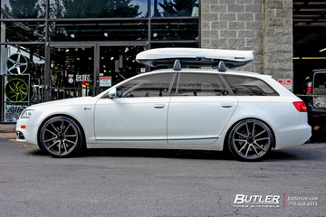 Audi A6 with 20in Rotiform SPF Wheels