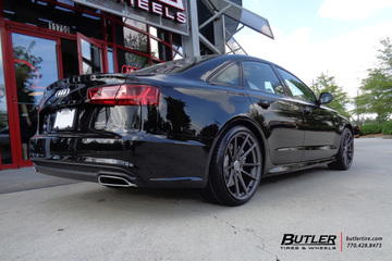 Audi A6 with 20in TSW Bathurst Wheels