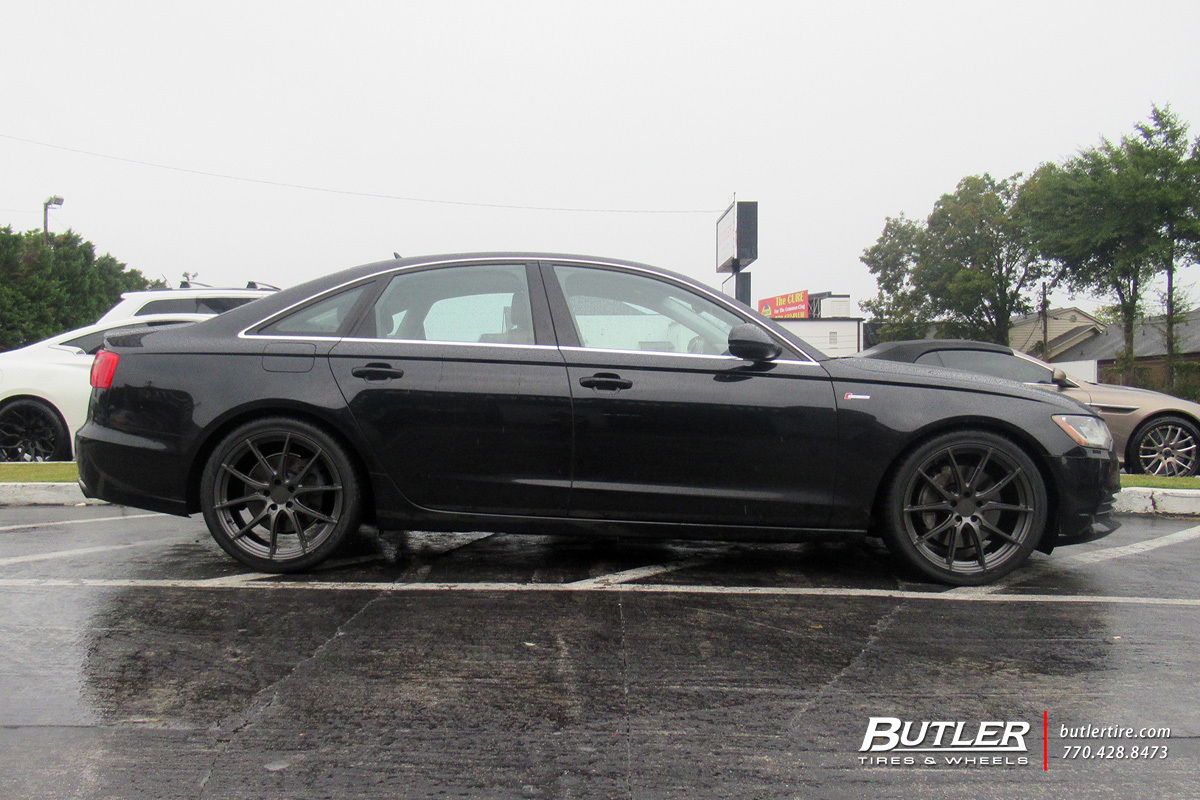 Audi A6 with 20in TSW Sprint Wheels