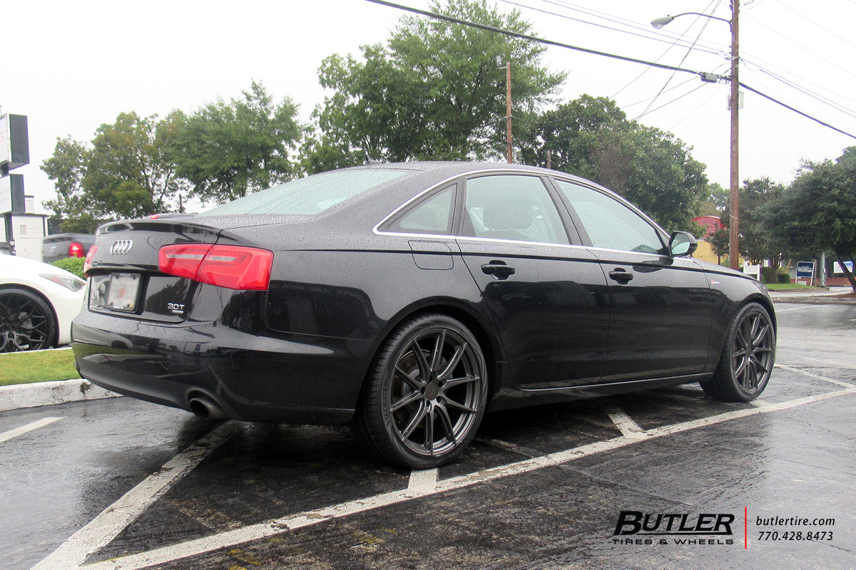 Audi A6 with 20in TSW Sprint Wheels