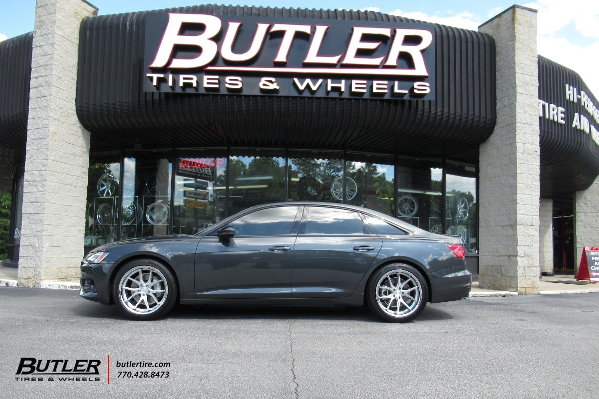 Audi A6 with 20in  FERRADA FR2 Wheels