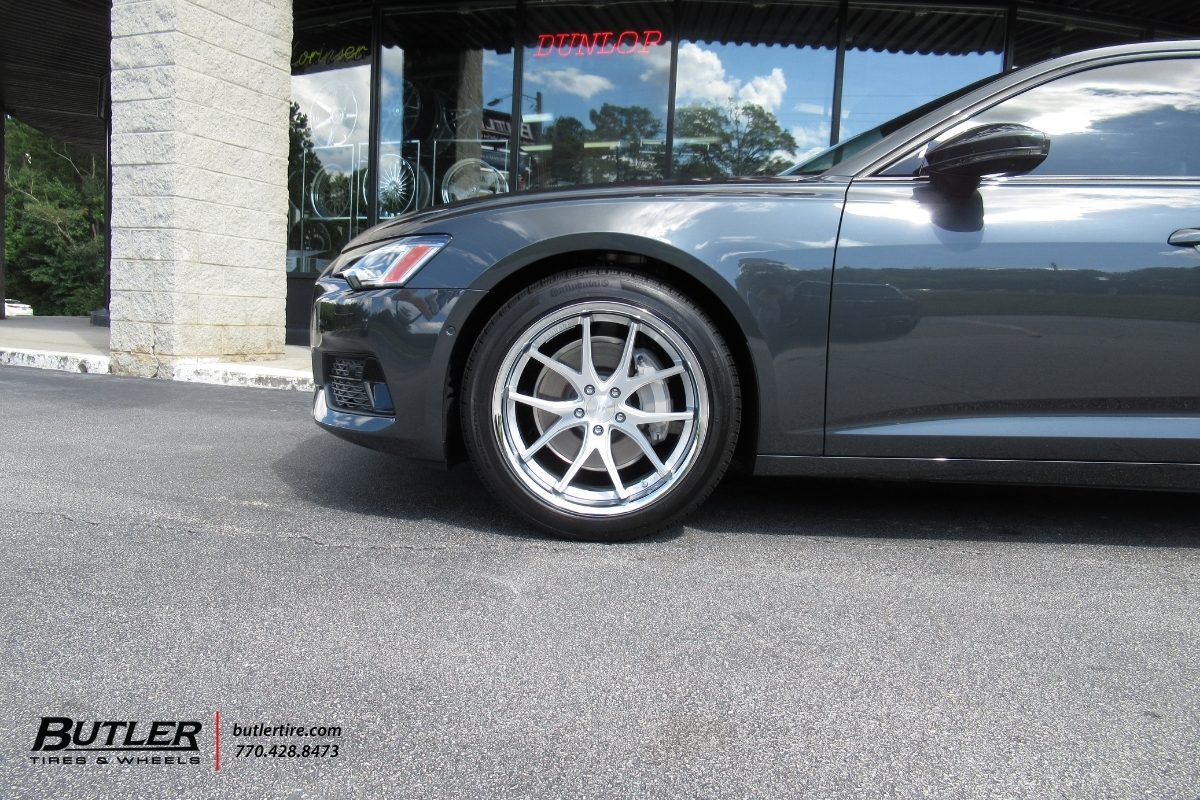 Audi A6 with 20in  FERRADA FR2 Wheels