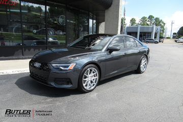 Audi A6 with 20in  FERRADA FR2 Wheels