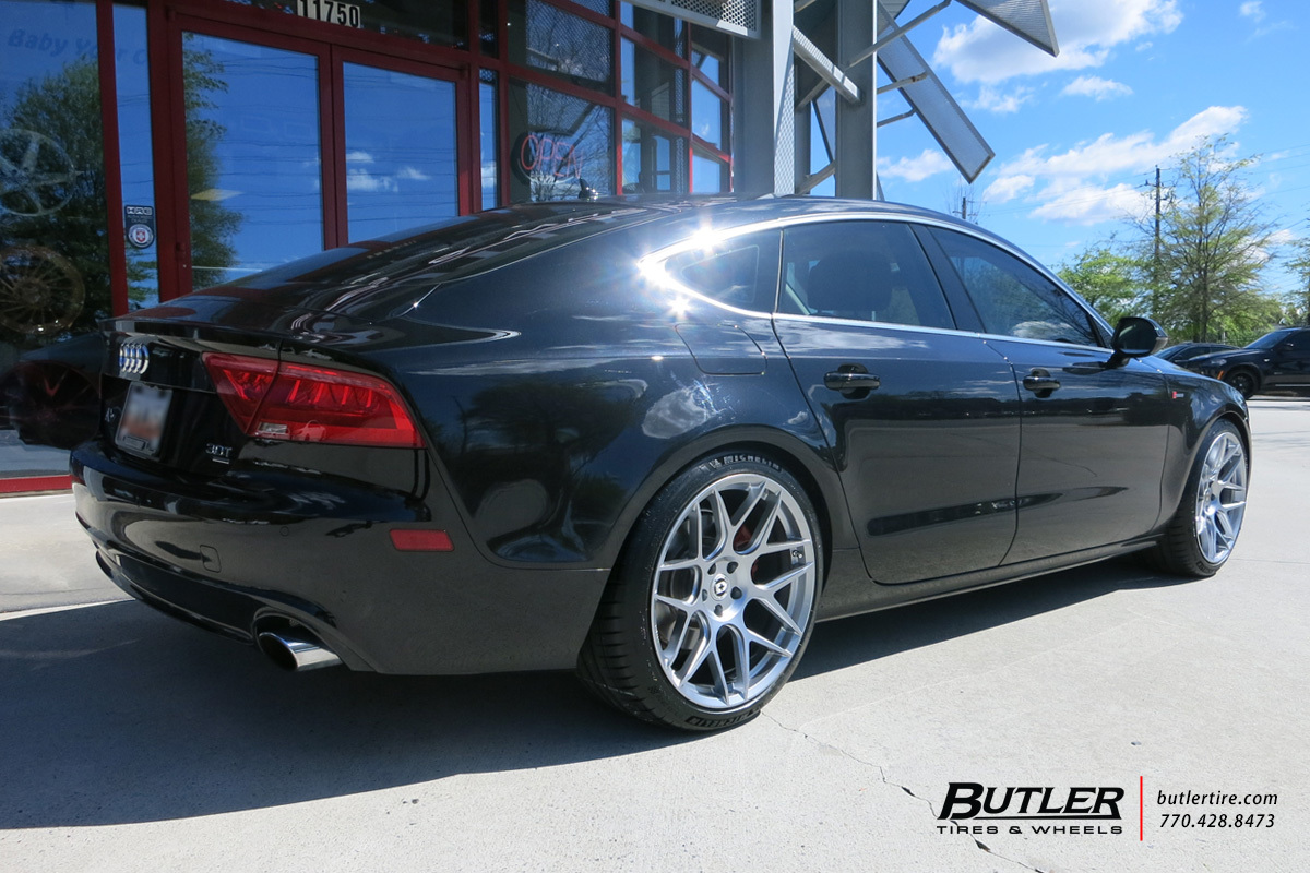 Audi A7 with 20in HRE FF01 Wheels