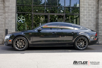 Audi A7 with 20in TSW Bathurst Wheels