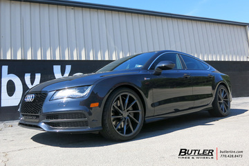 Audi A7 with 20in Vossen CVT Wheels