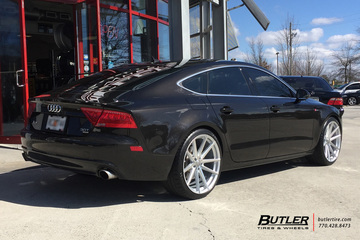 Audi A7 with 21in TSW Bathurst Wheels