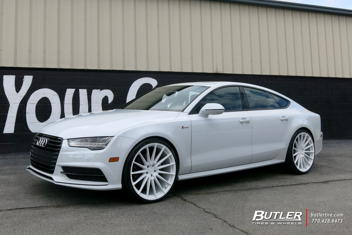 Audi A7 with 22in Avant Garde M615 Wheels