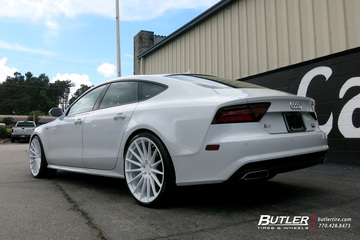 Audi A7 with 22in Avant Garde M615 Wheels