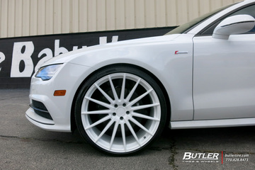 Audi A7 with 22in Avant Garde M615 Wheels