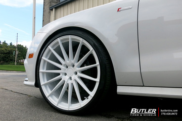 Audi A7 with 22in Avant Garde M615 Wheels