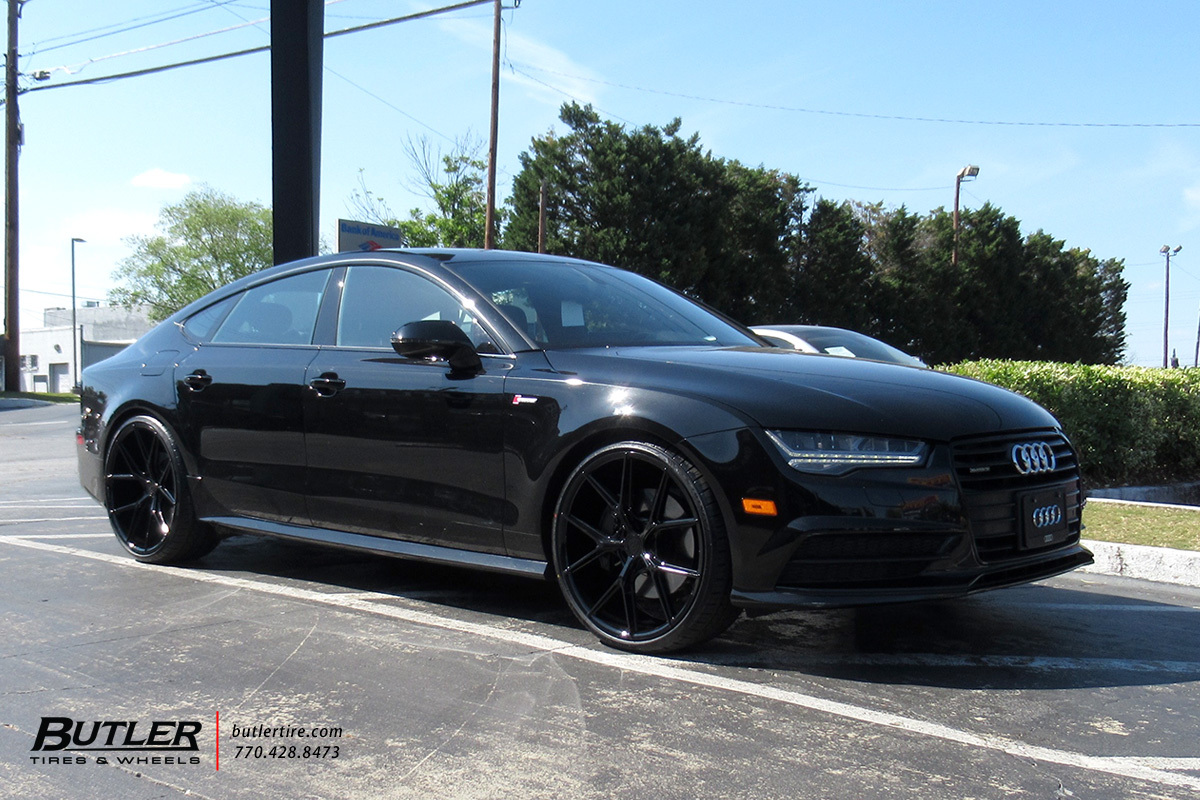 Audi A7 with 22in Forgiato Tec S2 Wheels exclusively from Butler Tires 