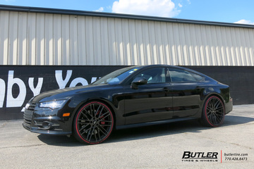 Audi A7 with 22in Mandrus Masche Wheels