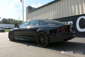 Audi A7 with 22in Mandrus Masche Wheels