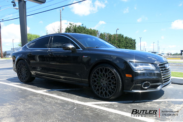 Audi A7 with 22in TSW Oslo Wheels