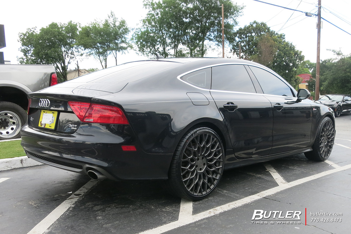 Audi A7 with 22in TSW Oslo Wheels