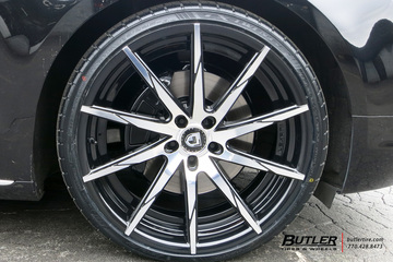 Audi A8L with 22in Lexani CSS15 Wheels