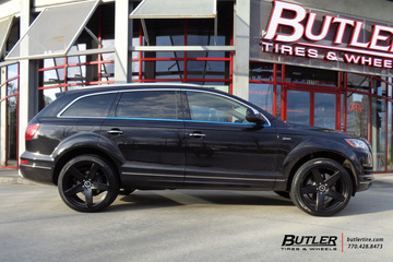 Audi Q7 with 22in Victor Baden Wheels