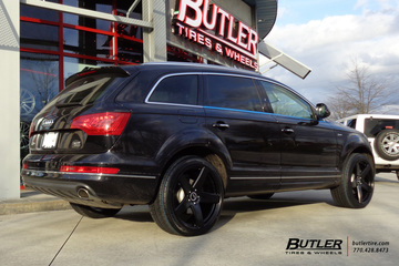 Audi Q7 with 22in Victor Baden Wheels