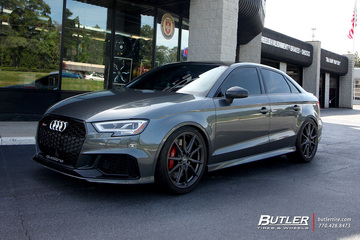 Audi RS3 with 19in Vossen HF-3 Wheels