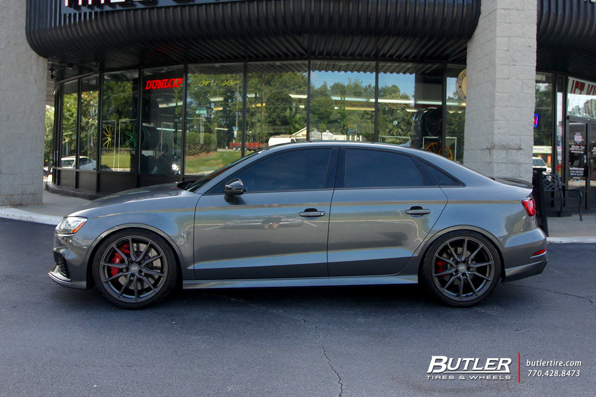 Audi RS3 with 19in Vossen HF-3 Wheels