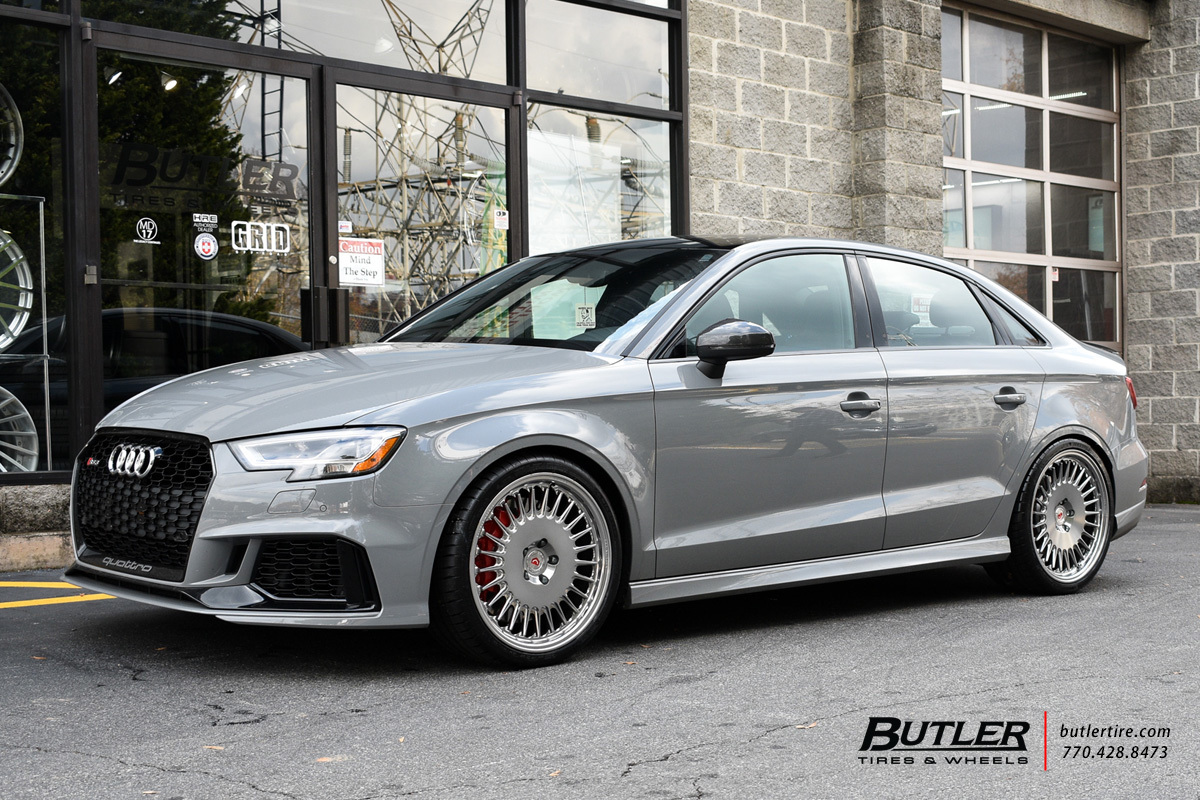 Audi RS3 with 19in Vossen ML-R1 Wheels
