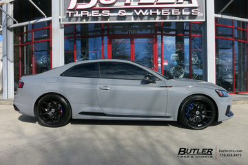 Audi RS5 with 20in HRE FF10 Wheels