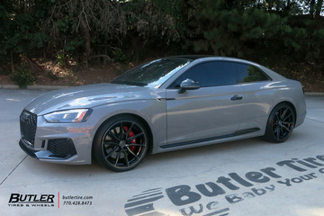 Audi RS5 with 20in Vossen HF-3 Wheels