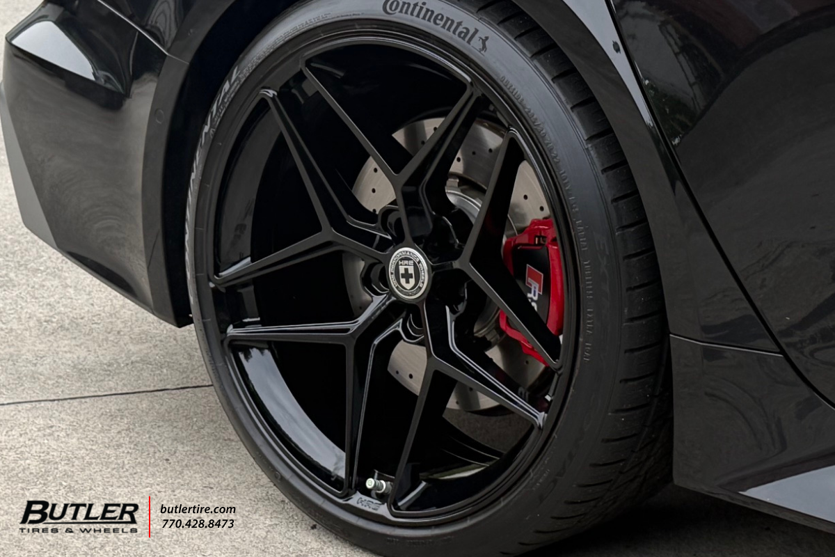 Audi RS6 with 22in HRE Wheels