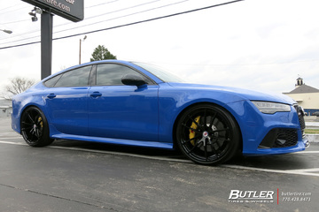 Audi RS7 with 21in HRE P104 Wheels