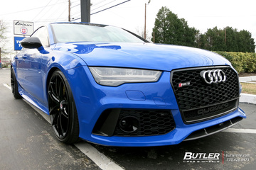Audi RS7 with 21in HRE P104 Wheels