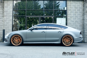 Audi RS7 with 22in Vossen ML-X3 Wheels