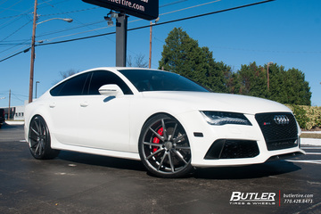 Audi RS7 with 22in Vossen VFS1 Wheels