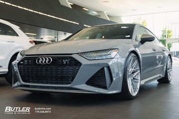 Audi RS7 with  Vossen HF7 Wheels