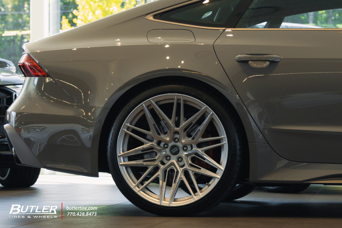 Audi RS7 with  Vossen HF7 Wheels