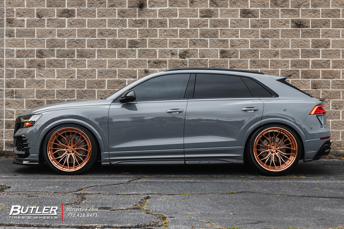 Audi RSQ8 with 24in AG Luxury AGL67 Wheels