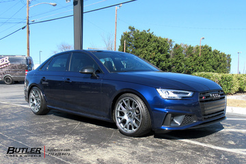 Audi S4 with 19in BBS CH-R Wheels