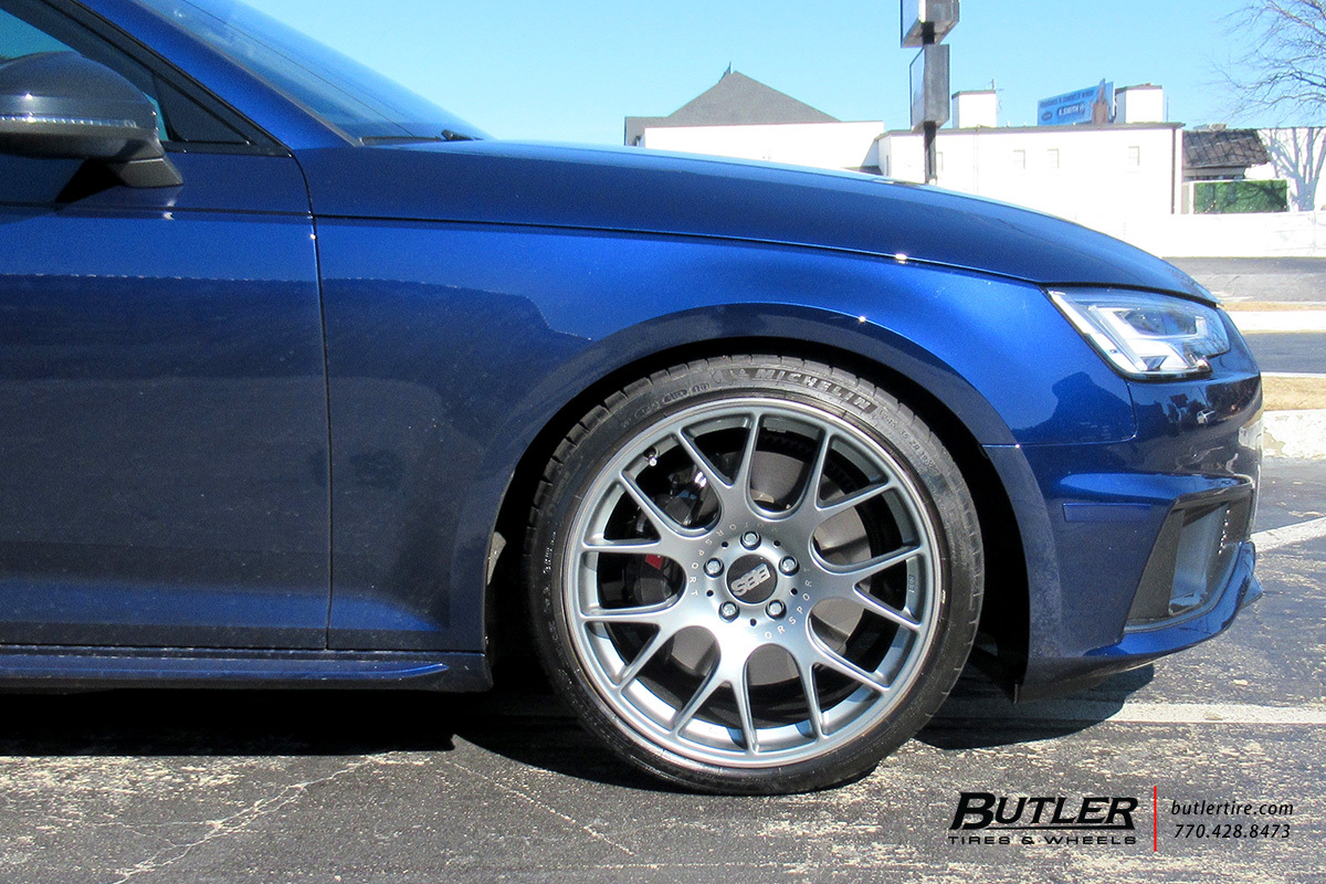Audi S4 with 19in BBS CH-R Wheels