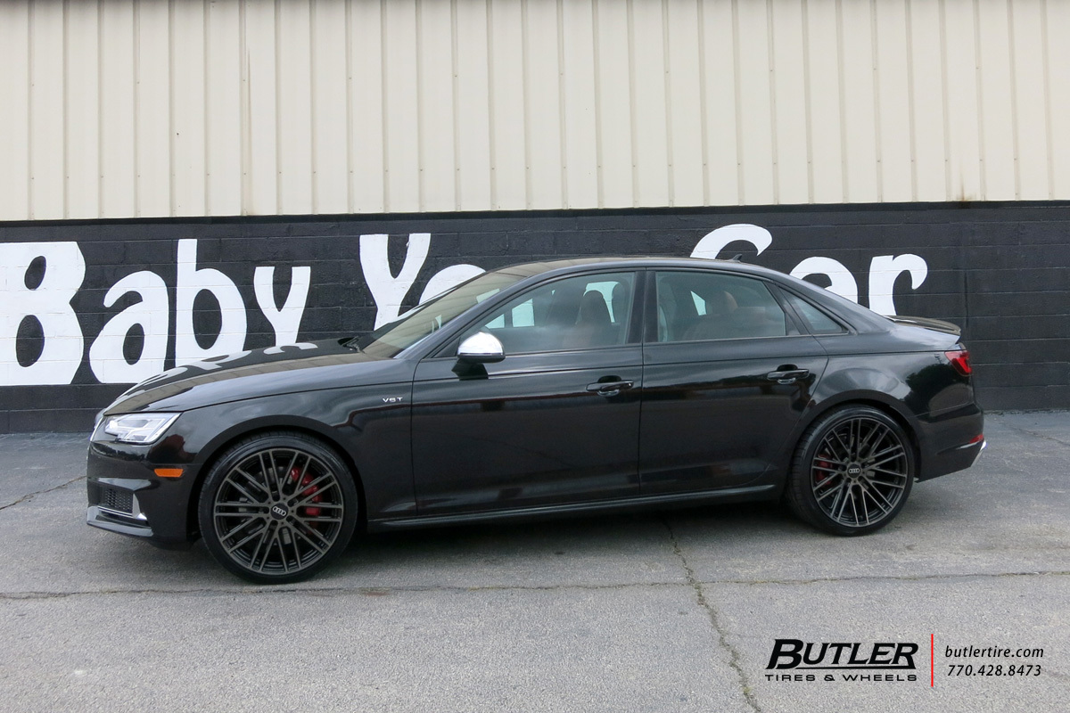 Audi S4 with 20in Mandrus Masche Wheels