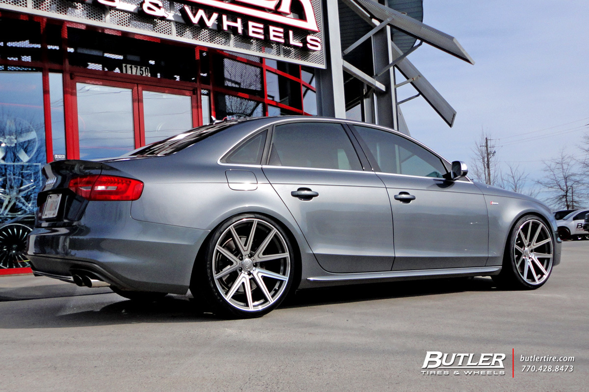 Audi S4 with 20in TSW Rouge Wheels
