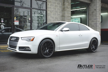 Audi S5 with 20in BBS CH-R Wheels