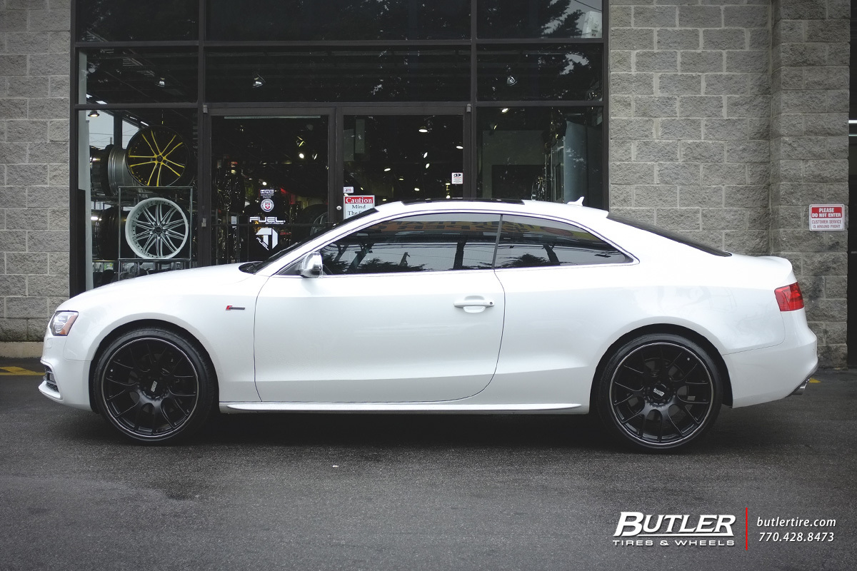 Audi S5 with 20in BBS CH-R Wheels